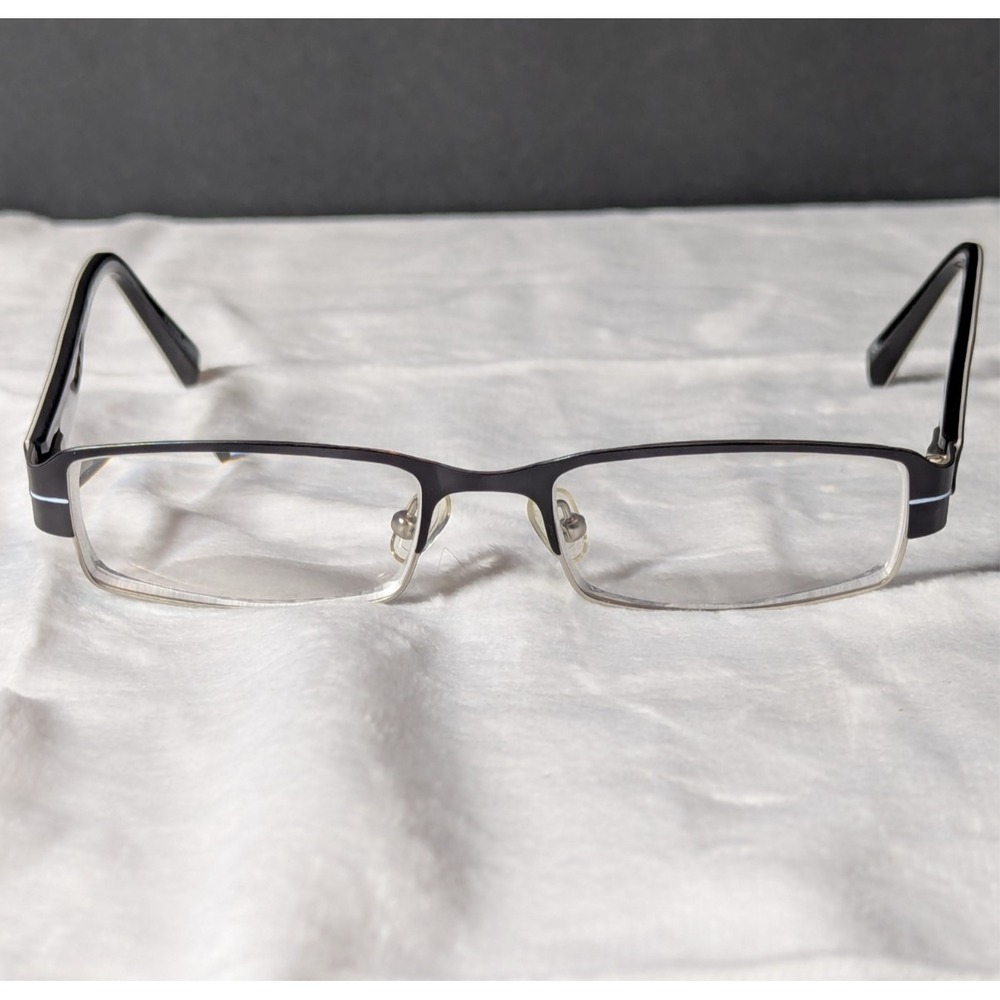 Converse Semi-Rimless Designer EyeGlasses Slide Film Black 50mm. Frames only